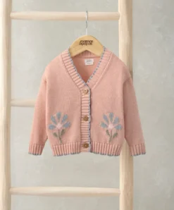 Flower Scallop Cardigan