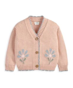 Flower Scallop Cardigan