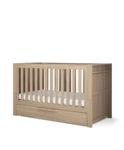 Franklin 2 Piece Cotbed Set with Dresser Changer - Oak