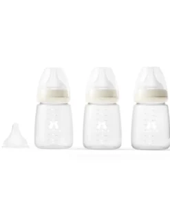 Fraupow Combi-Feed Baby Bottles - (Pack of 3)