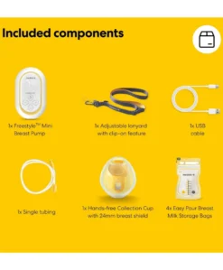 Freestyle Mini Hands Free Single Electric Breast Pump