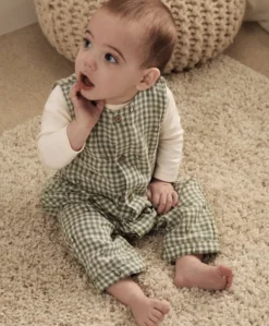 Gingham Romper & Bodysuit