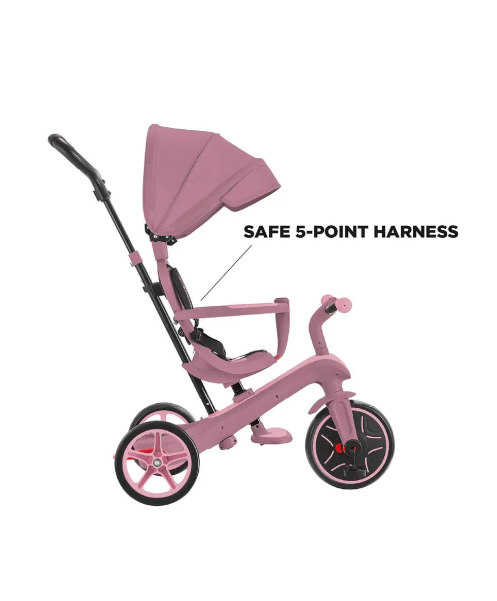 Globber Explorer Trike Eco 4 in 1 – Berry