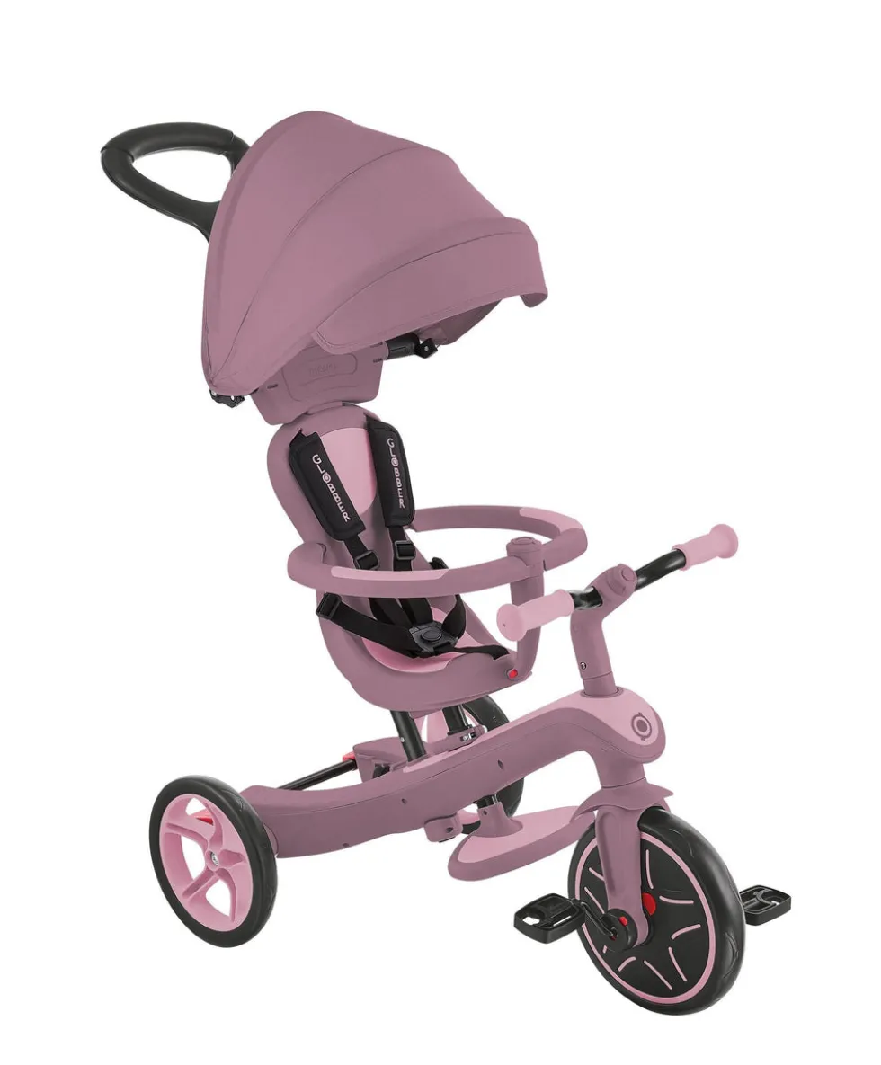 Globber Explorer Trike Eco 4 in 1 – Berry