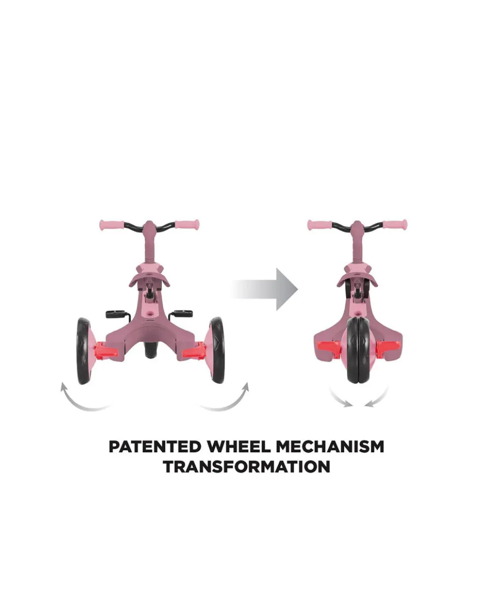 Globber Explorer Trike Eco 4 in 1 – Berry