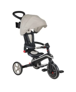 Globber Explorer Trike Foldable 4 in 1 - Taupe