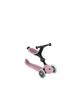 Globber Go Up Active Lights Eco - Berry