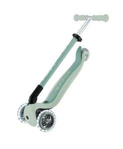 Globber Go Up Active Lights Eco – Pistachio