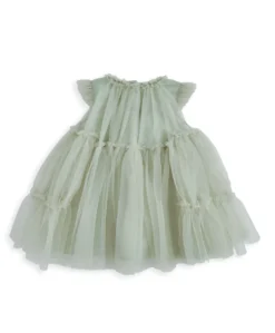 Green Mesh Dress