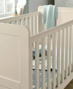Hampden Nursery Bundle with Lua Bedside Crib (6 Piece) – Cashmere