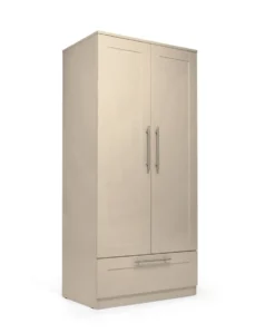 Hampden 3 Piece Cotbed Range with Dresser Changer & Wardrobe - Cashmere