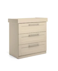 Hampden 3 Piece Cotbed Range with Dresser Changer & Wardrobe - Cashmere