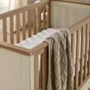 Harwell Cotbed & Essential Airflow Pocket Spring Mattress Bundle - Cashmere
