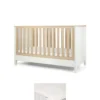 Harwell Cotbed & Premium Pocket Spring Mattress Bundle - White