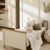 Harwell Cotbed & Premium Pocket Spring Mattress Bundle - Cashmere