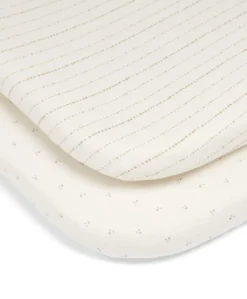 Harwell Nursery Bundle with Lua Bedside Crib (6 Piece) – White