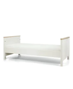 Harwell Nursery Bundle with Lua Bedside Crib (6 Piece) – White