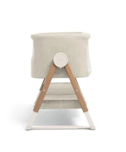 Harwell Nursery Bundle with Lua Bedside Crib (6 Piece) – White