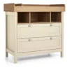 Harwell 2 Piece Small Cotbed Set with Dresser Changer - Cashmere
