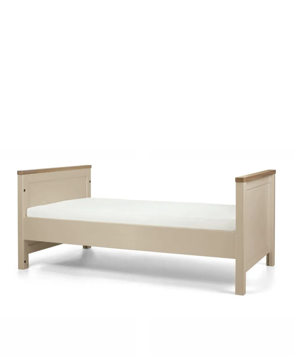 Harwell Small Cotbed Bundle with Essential Airflow Pocket Spring Small Cotbed & Cot Mattress - Cashmere