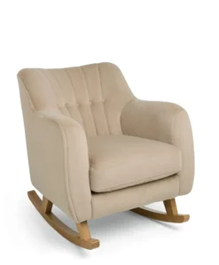 Hilson Nursing Chair - Almond Sherpa