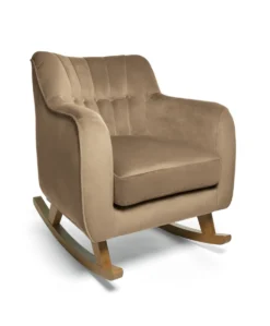 Hilson Nursing Chair - Mocha Velvet