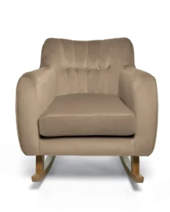 Hilson Nursing Chair - Mocha Velvet