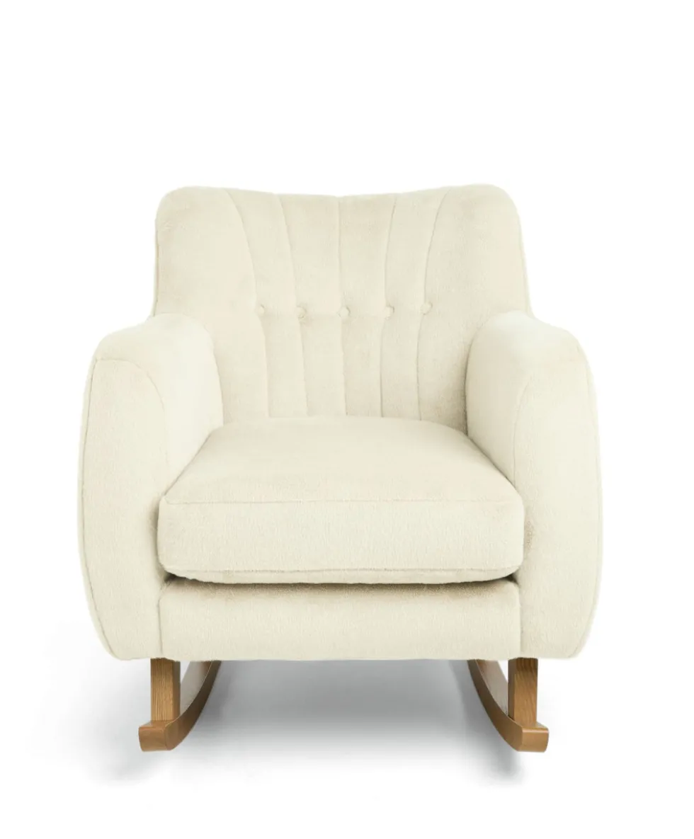 Hilston Nursing Chair - Feather Sherpa
