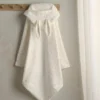 Hooded Towel - White - Welcome to the World Seedling