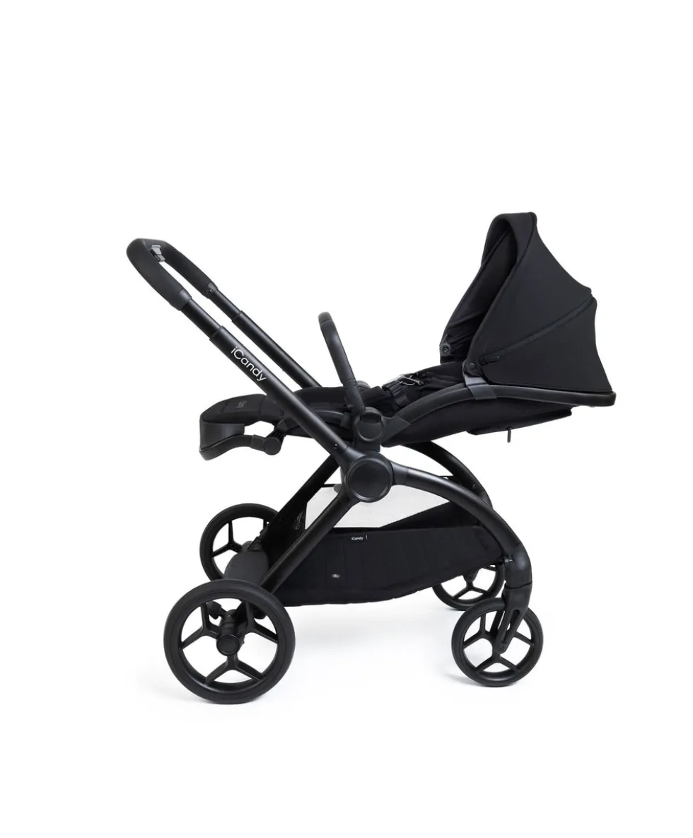 iCandy Core 2 Complete Travel Bundle with Cocoon 360 Car Seat - Black
