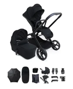 iCandy Core 2 Pushchair & Carrycot Bundle - Black