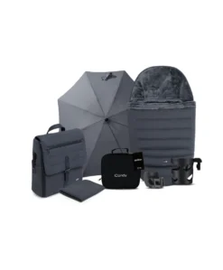 iCandy Peach 8 Complete Bundle with Cocoon 360 Car Seat - Grey