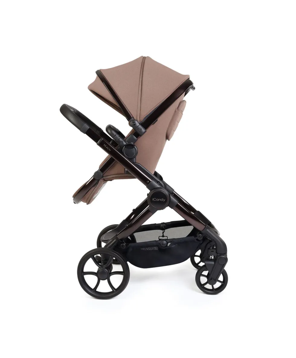 iCandy Peach 8 Complete Bundle with Maxi-Cosi Pebble 360 Pro2 Car Seat - Coco
