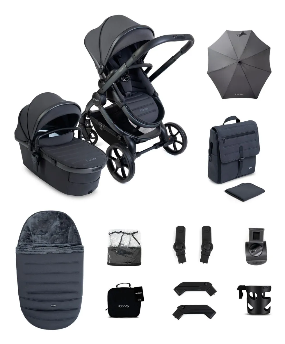 iCandy Peach 8 Complete Bundle - Grey