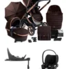 iCandy Peach 7 Complete Pushchair Bundle with Cybex Cloud T Car Seat - Pecan