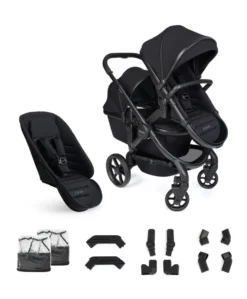 iCandy Peach 8 Double Complete Bundle - Black