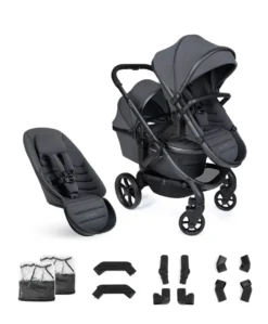 iCandy Peach 8 Double Complete Bundle - Grey