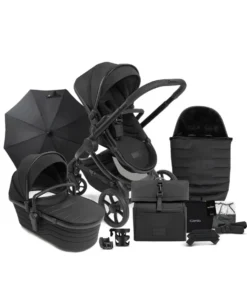iCandy Peach 7 STUDIO Complete Pushchair Bundle - Black