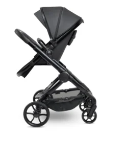 iCandy Peach 7 STUDIO Complete Pushchair Bundle and Cybex Cloud T i-Size Rotating Car Seat & Base - Black