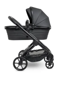 iCandy Peach 7 STUDIO Complete Pushchair Bundle and Cybex Cloud T i-Size Rotating Car Seat & Base - Black