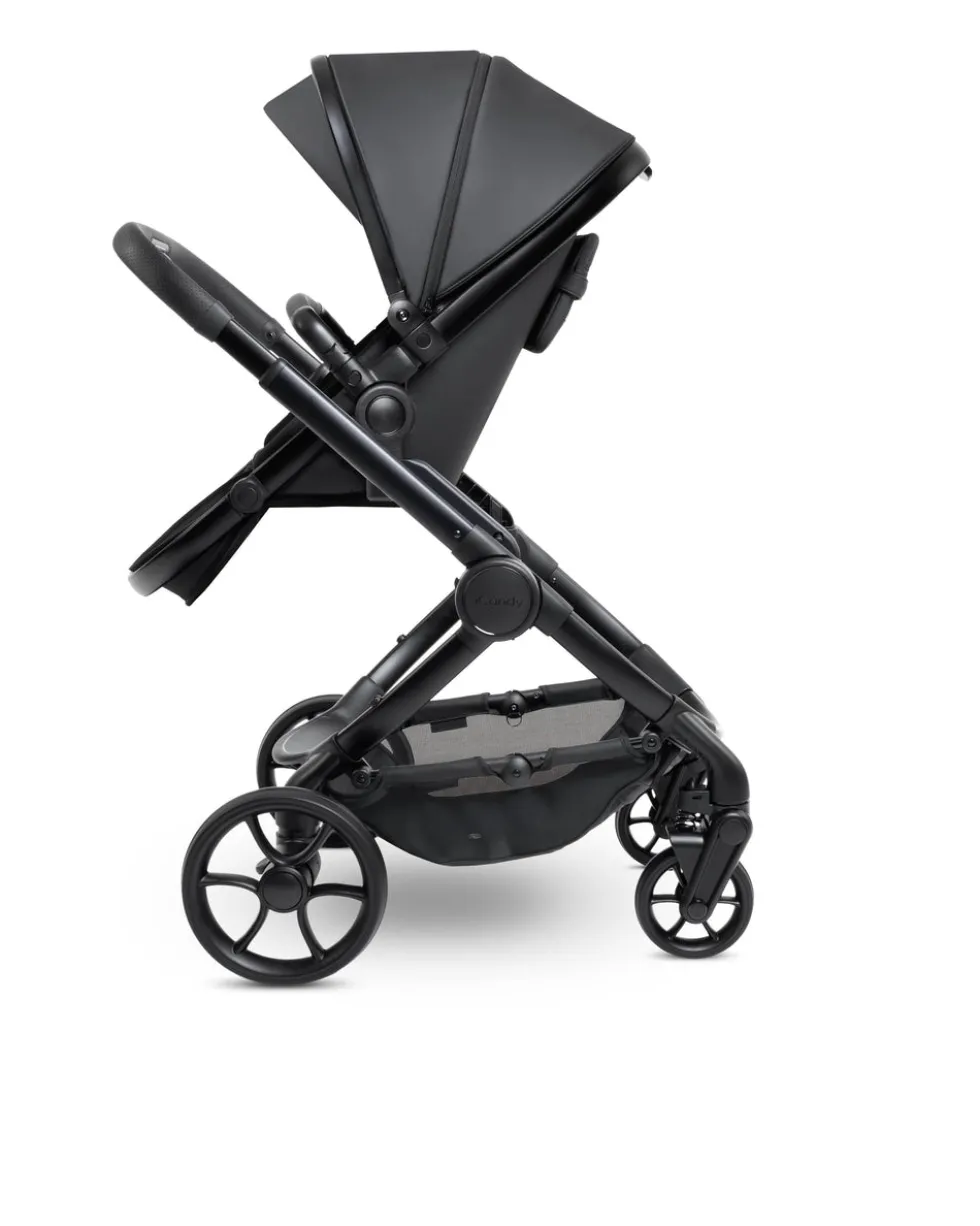 iCandy Peach 7 STUDIO Complete Bundle and Maxi-Cosi Pebble 360 Pro² Car Seat & Base - Black