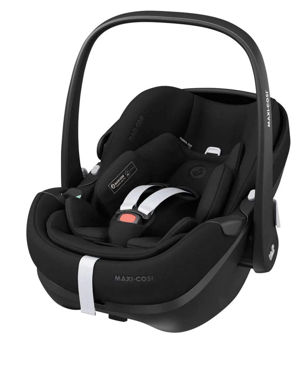 iCandy Peach 7 STUDIO Complete Bundle and Maxi-Cosi Pebble 360 Pro² Car Seat & Base - Black