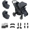 iCandy Peach 8 Twin Complete Bundle - Grey