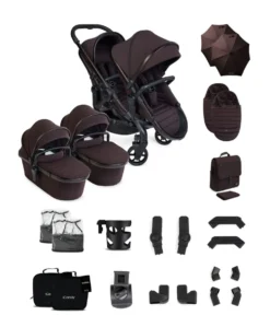 iCandy Peach 8 Twin Complete Bundle - Coffee Bean