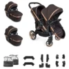 iCandy Peach 8 Twin Complete Bundle - Pecan