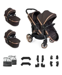 iCandy Peach 8 Twin Complete Bundle - Pecan