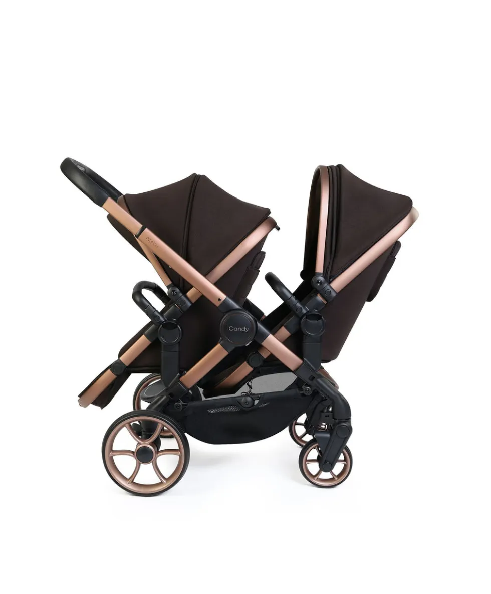 iCandy Peach 8 Twin Complete Bundle - Pecan