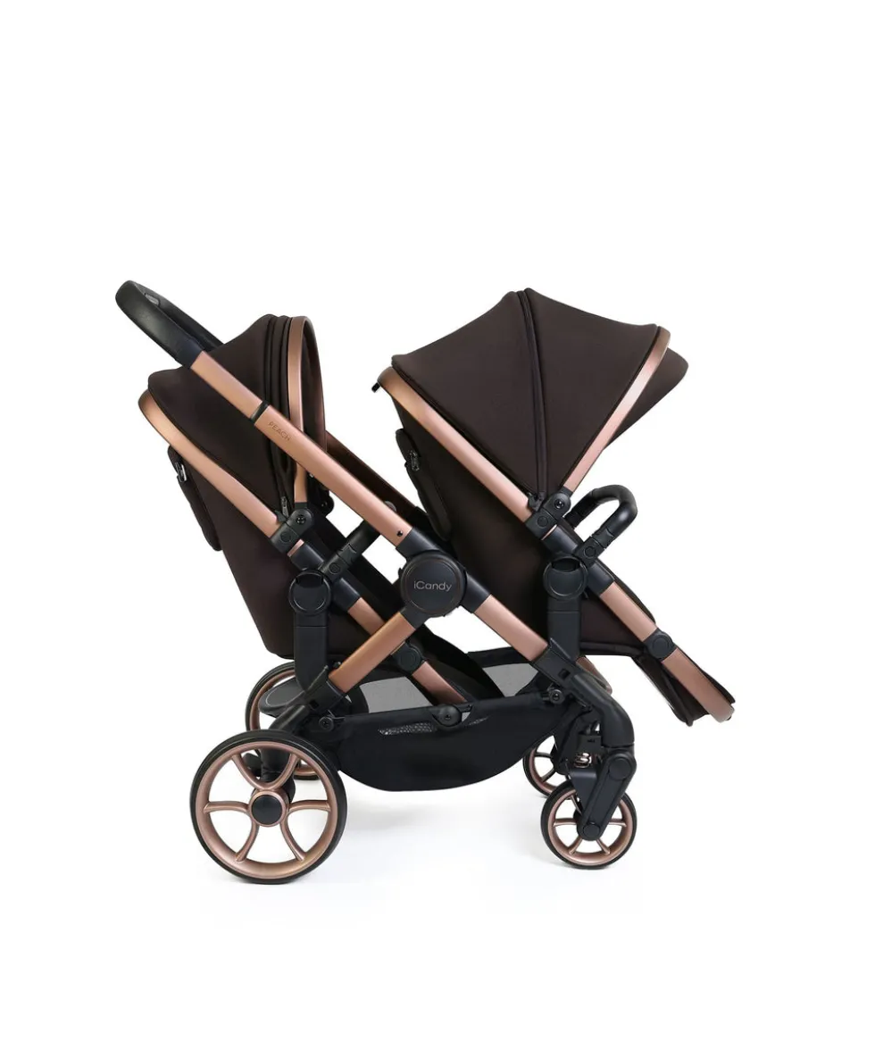iCandy Peach 8 Twin Complete Bundle - Pecan