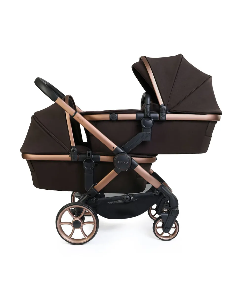 iCandy Peach 8 Twin Complete Bundle - Pecan