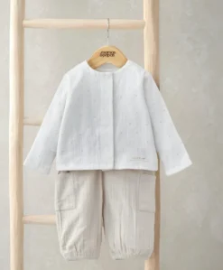 Jacket, Bodysuit, and Trousers Set (3 Pieces)